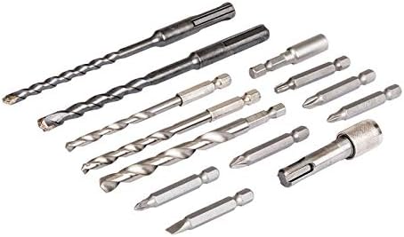 Martelo Perfurador/Furadeira de Impacto sem Fio Parkside PABH 20-LI B2 com 3 Bits SDS-Plus e 3 Brocas HSS